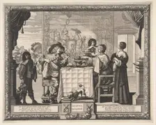 Taste, 1635-38. Creator: Abraham Bosse