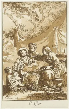 Taste, 1774. Creator: Jean Baptiste Le Prince
