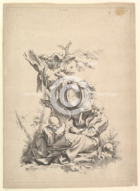 Taste, 18th century. Creator: Gabriel Huquier.