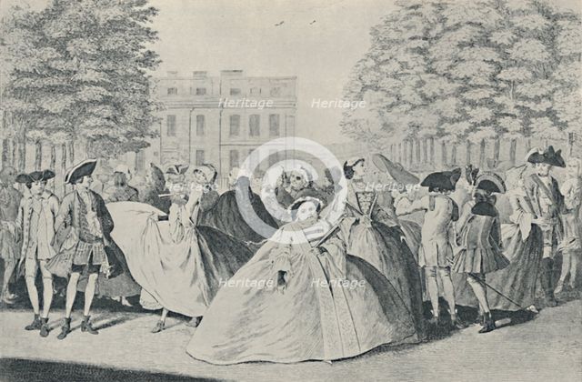 'Taste A La Mode, 1745', (1920). Artist: F Patton.