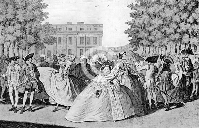 'Taste a la mode', 1745. Artist: F Patton