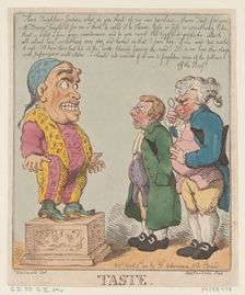 Taste, April 2, 1801., April 2, 1801. Creator: Thomas Rowlandson