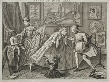 Taste in High Life, 1746. Creator: William Hogarth (British, 1697-1764), after a design by