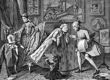 Taste in High Life 1746.Artist: William Hogarth