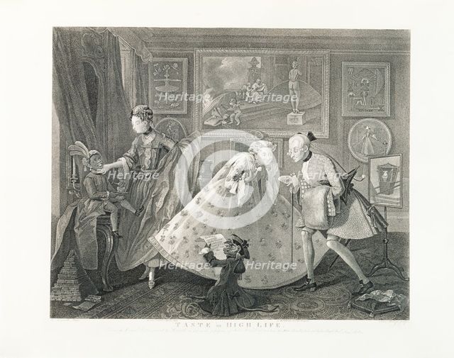 Taste in High Life, 18th century. Creator: Sam Phillips.