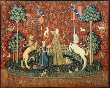 Taste. The Lady and the Unicorn, Between 1484 and 1500. Creator: Anonymous master ()