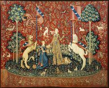 Taste. The Lady and the Unicorn, Between 1484 and 1500. Creator: Anonymous master ()