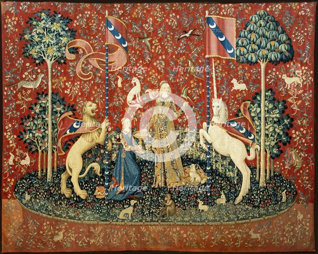 Taste. The Lady and the Unicorn, Between 1484 and 1500. Creator: Anonymous master ().