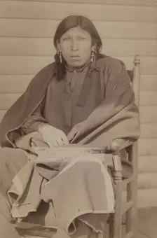 Tasunka, (alias Plenty Horse[s]) The slayer of Lieut Casey, near Pine Ridge, SD, 1891. Creator: John C. H. Grabill