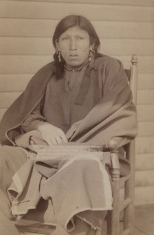 Tasunka, (alias Plenty Horse[s]) The slayer of Lieut Casey, near Pine Ridge, SD, 1891. Creator: John C. H. Grabill