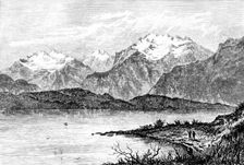 Te-Anau Lake, New Zealand, 1890. Creator: Unknown