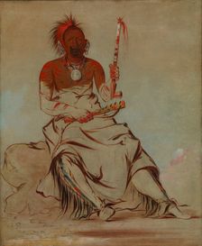 Te-ah'-ke-ra-lée-re-coo, The Cheyenne, a Republican Pawnee, 1832. Creator: George Catlin
