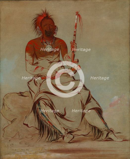 Te-ah'-ke-ra-lée-re-coo, The Cheyenne, a Republican Pawnee, 1832. Creator: George Catlin.