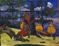 Te arii vahine II (The Woman with Mangos II), 1896