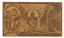 Te atua (The God), from the Noa Noa Suite, 1893/94. Creator: Paul Gauguin