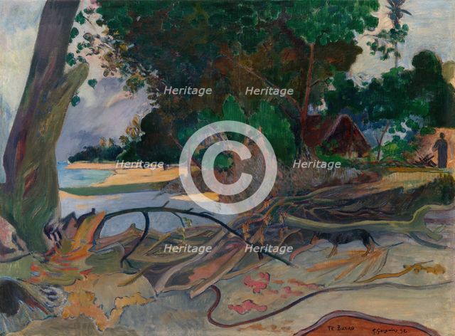 Te burao (The Hibiscus Tree), 1892. Creator: Paul Gauguin.