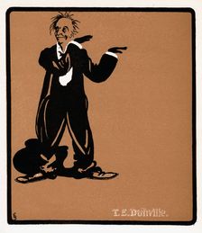 TE Dunville (1868-1924), English singer and comedian, late 19th century