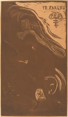 Te Faruru (They are Making Love Here), 1894/1895. Creator: Paul Gauguin