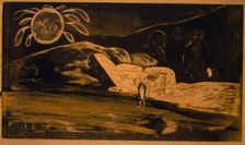 Te Po, 1893-94., 1893-94. Creator: Paul Gauguin