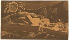 Te Po (The Long Night), 1894/1895. Creator: Paul Gauguin