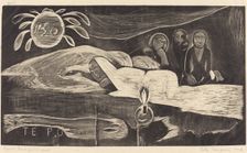 Te Po (The Long Night), 1894/1895. Creator: Paul Gauguin