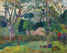 Te raau rahi (The Big Tree), 1891. Creator: Paul Gauguin