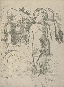 Te Tamari 1936. Artist: Paul Gauguin