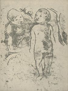 Te Tamari 1936. Artist: Paul Gauguin