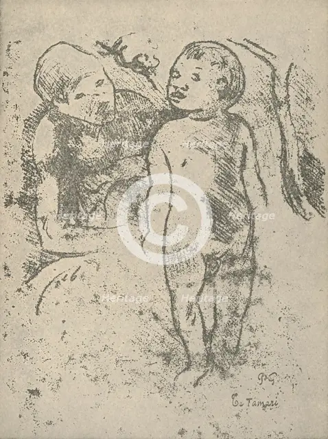 'Te Tamari', 1936. Artist: Paul Gauguin.