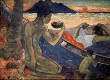 Te Vaa (The Canoe) 1896. Artist: Paul Gauguin