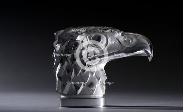 Tete d'Aigle Lalique mascot. Creator: Unknown.