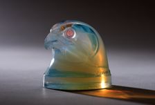 Tete - d Epervier Lalique mascot. Creator: Unknown