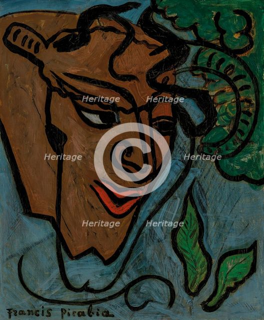Tête de faune, c1934-1935. Creator: Picabia, Francis (1879-1953).