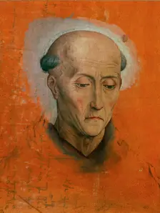 Tête de saint, 15th century. Creator: Memling; Hans (1433/40-1494)