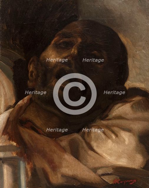 Tête de supplicié, c.1810. Creator: Jean-Baptiste Carpeaux.