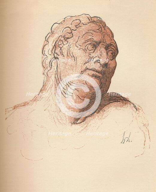 'Tete D'Homme', c1838.