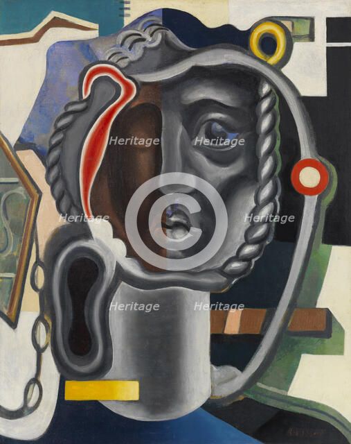 Tête mécanique (Mechanical head), ca 1925-1928. Creator: Baranov-Rossiné, Vladimir Davidovich (1888-1942).