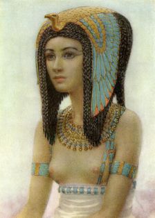 Tetisheri, Ancient Egyptian queen of the 17th dynasty, 16th century BC (1926). Artist: Winifred Mabel Brunton