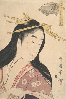 Tetsukuri no Tamagawa, from the series, "Six Tama Rivers" (Mu Tamagawa), ca. 1798. Creator: Kitagawa Utamaro