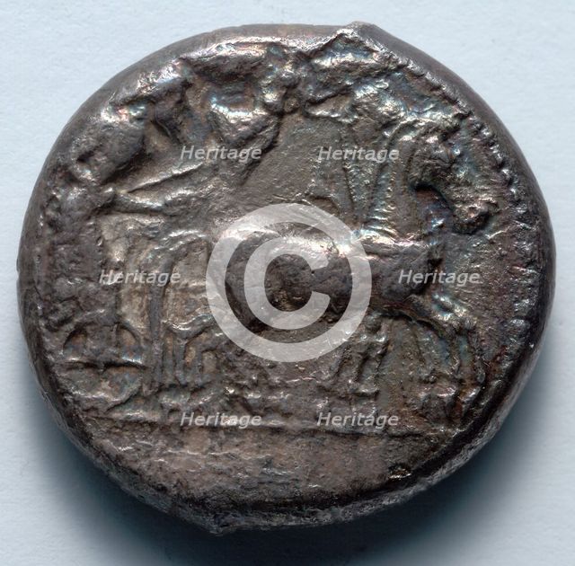 Tetradrachm, 485-478 BC. Creator: Unknown.