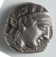 Tetradrachm, 500-430 BC. Creator: Unknown