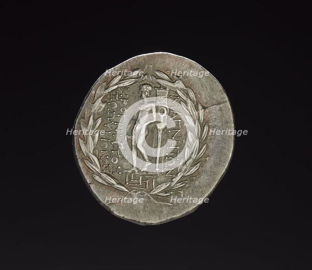 Tetradrachm Coin of Erognetos, Magistrate of Magnesia, 155-145 BC. Creator: Unknown.