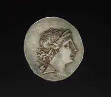 Tetradrachm Coin of Herognetos, Magistrate of Magnesia, 155-145 BC. Creator: Unknown