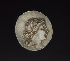 Tetradrachm Coin of Herognetos, Magistrate of Magnesia, 155-145 BC. Creator: Unknown