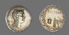 Tetradrachm (Coin) Portraying Alexander the Great, 92-88 BCE. Creator: Unknown