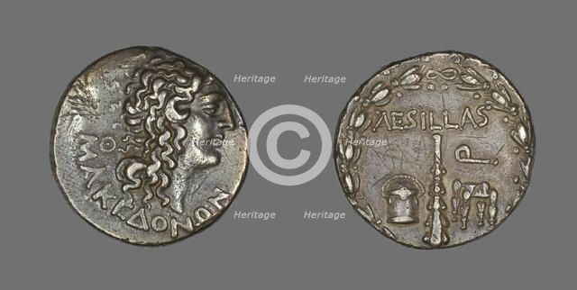 Tetradrachm (Coin) Portraying Alexander the Great, 93-92 BCE. Creator: Unknown.