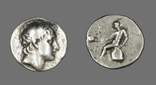 Tetradrachm (Coin) Portraying Antiochus I, II or III (?), 3rd-2nd century BCE. Creator: Unknown
