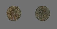 Tetradrachm (Coin) Portraying Emperor Claudius II Gothicus, 268-269. Creator: Unknown