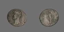 Tetradrachm (Coin) Portraying Emperor Hadrian, 117-138. Creator: Unknown