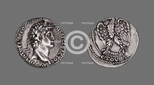Tetradrachm (Coin) Portraying Emperor Otho, 69 CE, issued by the city of Antioch. Creator: Unknown.